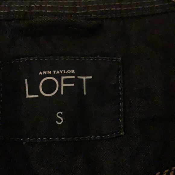 Loft Blue Jean Jacket - Picture 3 of 4